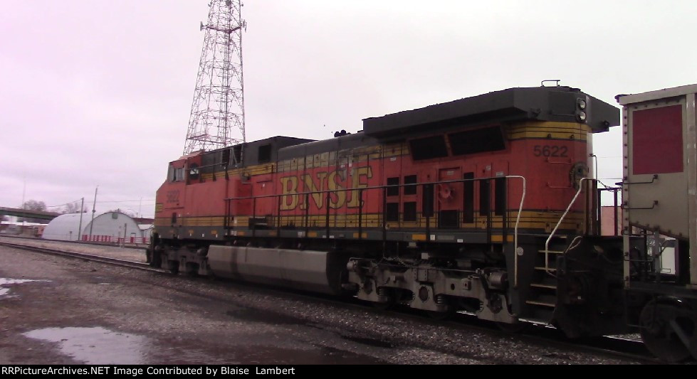 BNSF coal train DPU